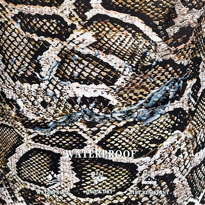 Snake Laundry Hamper Animal Snake Skin Pattern Laundry Basket - Image 5