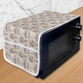 Ambesonne Aviation Microwave Oven Cover, Nostalgic Aircraft Zeppelin Ship by Ambesonne
