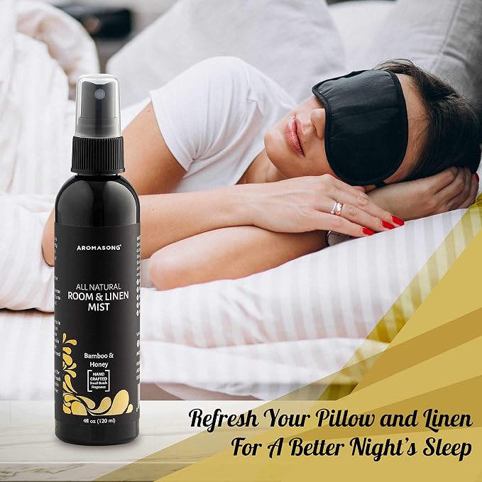 All-Natural Bamboo & Honey Room and Linen Spray, - Image 3