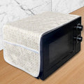 Ambesonne Abstract Microwave Oven Cover, Repeating Circles or Round Blots in by Ambesonne