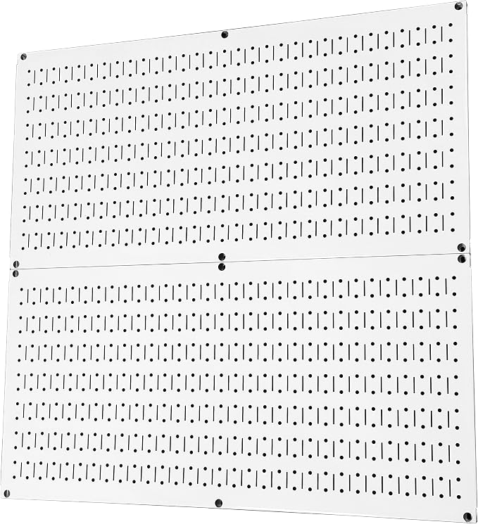 Pegboard Rack Wall Control Home & Garage Tool Storage & Organization White by Wall+Control