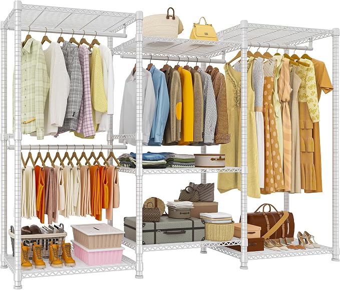 Raybee Heavy Duty Clothes Rack Load 900Lbs, Clothing Rack by Raybee