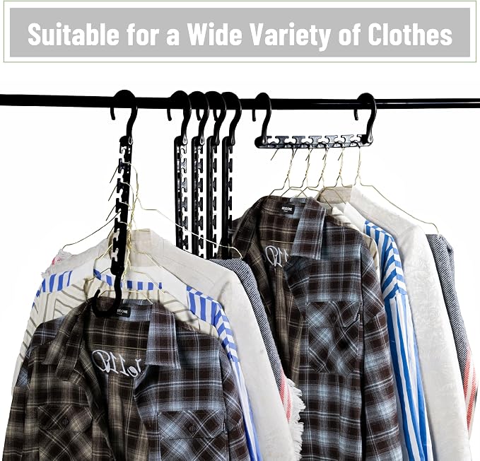 Mr. Pen- Space Saving Hangers for Clothes, Plastic Multi Clothes Hangers Space - Image 7