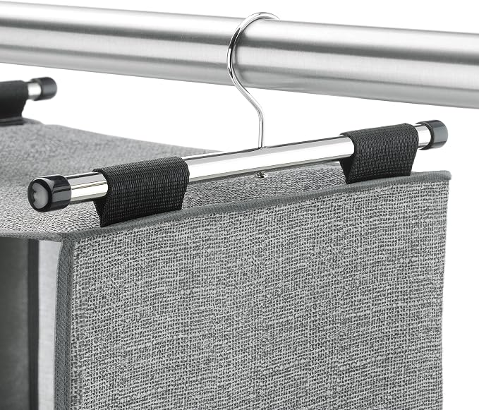 Whitmor 4 Section Fabric Closet Organizer Shelving - Image 5
