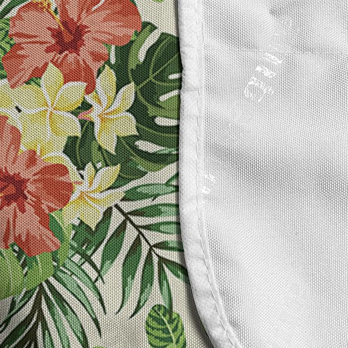 Ambesonne Tropical Microwave Oven Cover, Exotic Pattern - Image 4