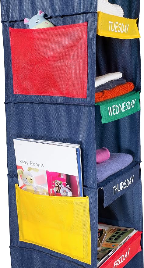 Handy Laundry Daily Activity Kids Closet Organizer, Prepare & Organize a Week's - Image 4