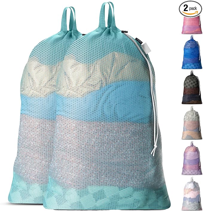 Large Mesh Laundry Bags by Handy+Laundry
