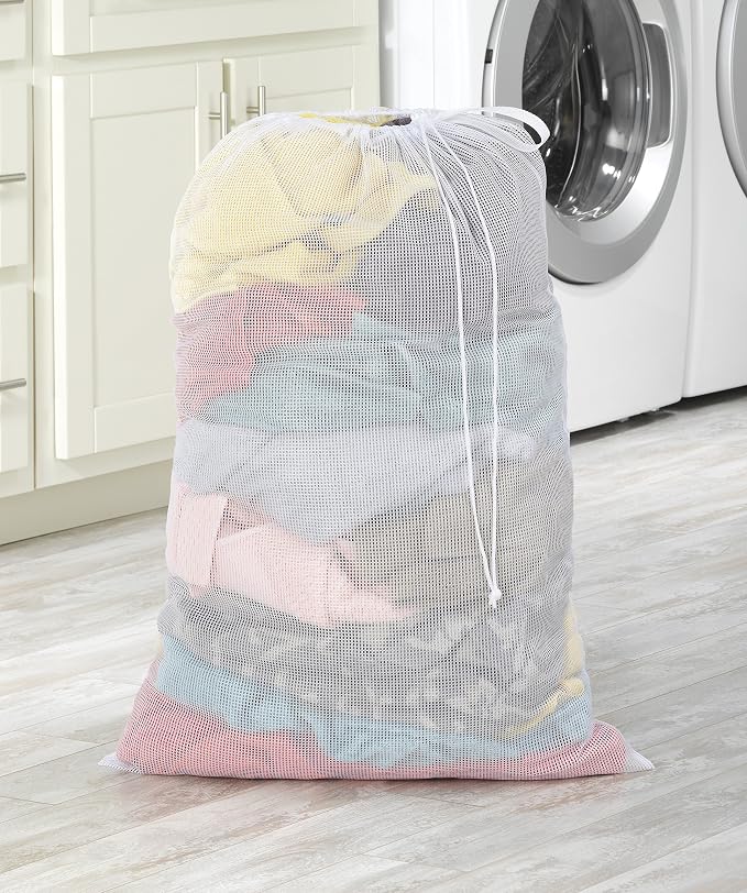 Whitmor Mesh Laundry Bag - Image 2