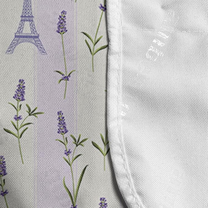 Ambesonne Paris Microwave Oven Cover, Floral Arrangement - Image 4