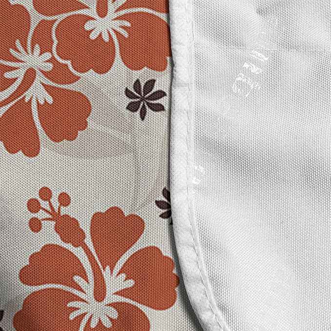 Ambesonne Hawaii Microwave Oven Cover, Abstract Aloha State Floral Pattern - Image 4