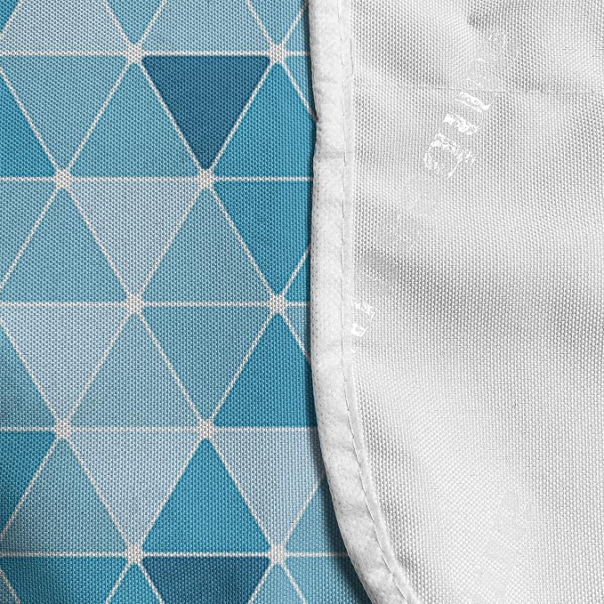 Ambesonne Blue Microwave Oven Cover, Geometric Pattern - Image 4