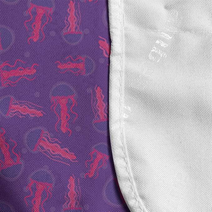 Ambesonne Jellyfish Microwave Oven Cover, Continuous Jellyfish - Image 4