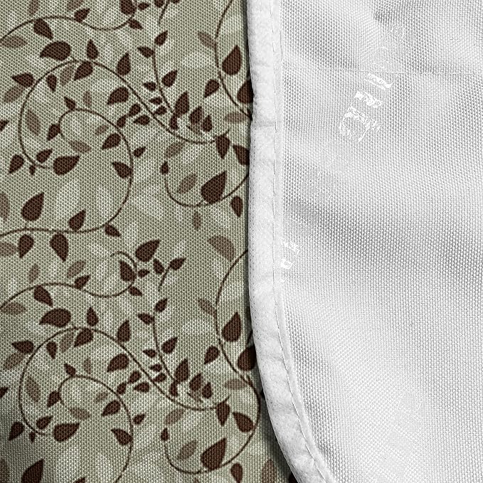 Ambesonne Flower Microwave Oven Cover, Floral Buds Design - Image 4